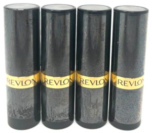 (4) Revlon Super Lustrous Lipstick Sealed 0.15 oz Each Creme 777 - Vampire Love - Picture 1 of 3