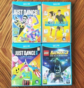 Pack 4 juegos completos Nintendo Wii U PAL Envio Combinado Batman - Imagen 1 de 6