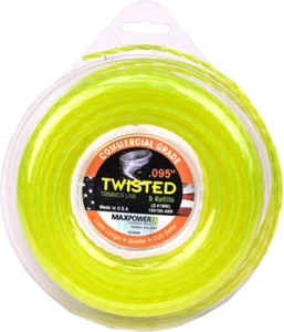 338808 0.095-Inch Premium Twisted Trimmer Line, 100-Foot Length, Yellow - Picture 1 of 2