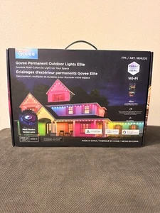 Govee 150ft Permanent Outdoor Festive RGBIC Eye-Catching Lights Elite - Picture 1 of 16