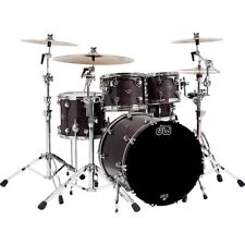 DW Performance Series 5-Piece Shell Pack w Chrome Hardware Ebony Stain Lacquer