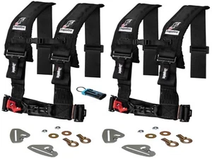 4 Point Harness Quick Release Set By Dragonfire 4 Polaris RZR XP Ranger General - Picture 1 of 4
