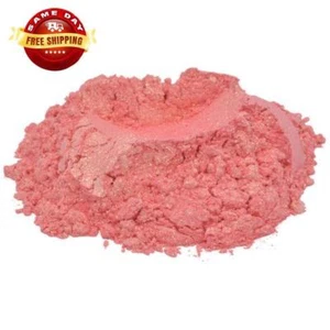 MYMIX GENNA PINK CORAL LUXURY MICA COLORANT PIGMENT POWDER COSMETIC GRADE 1 OZ - Picture 1 of 12