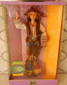 Peace & Love 70’s Barbie - Collector Edition-Hippie Fashion New