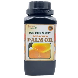 BLEACHED PALM OIL |  OFADA OIL | AYAMASE OIL | 100% PURE QUALITY | 1 LITRE - Picture 1 of 9