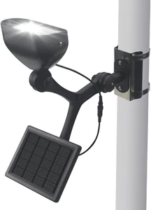 Solar Flag Pole Light Outdoor Dusk to Dawn, 6 Super Bright LED Flagpole Light So - Picture 1 of 7