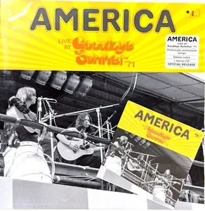 AMERICA Live at Goodbye Summer ‘71 *SEALED* LP w/ Bonus CD Record Store Day '22 - Picture 1 of 3