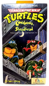 SEALED Teenage Mutant Ninja Turtles Cowabunga, Shredhead VHS f.h.e. 1989 TMNT - Imagen 1 de 3