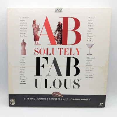 Absolutely Fabulous - Season #1 & #2 (1992) Box Set LD Laserdisc 8289-80 - Image 1 of 4