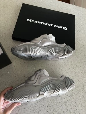 alexander wang shoes Aw Vortex Mule Eu38 Silver Women’s Or Mens - image 1 of 4