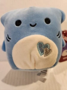 Squishmallow 4 Zoll Nitro Hammerhai, Plüsch, Neu mit Etikett - Bild 1 von 5