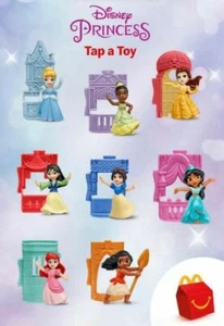 McDonalds 2021 Disney Princess SCEGLI TU Gelsomino Biancaneve Mulan Ariel - Foto 1 di 5
