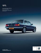 BMW M3 Series 1975 Vintage Ad Poster 12x16 Reprint The Ultimate Driving Machine