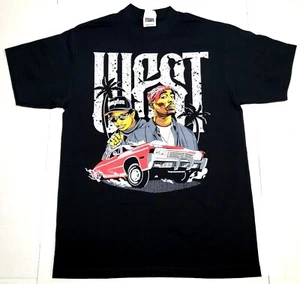 2Pac Eazy-E West Coast T-shirt Tupac Lowrider Urban Streetwear Men's Tee New - Bild 1 von 2