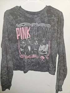 Camisa Pink Floyd Mujer MEDIANA Animales Tour 77 Recortada Manga Larga - Imagen 1 de 5