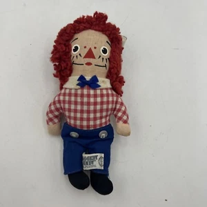 Vintage Knickerbocker 7.5" Cloth RAGGEDY ANDY Doll Small - Picture 1 of 8