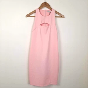 Alice + Olivia dress Womens US 10 Gara Cutout Ponte Mini Sleeveless Racerback - Picture 1 of 10