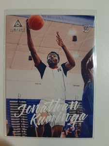 2021 Panini Chronicles Draft Picks Jonathan Kuminga #80 Luminance Warriors 