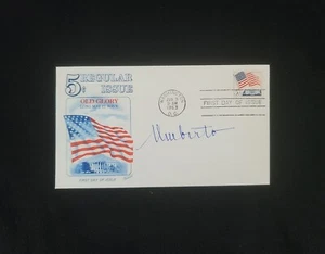 Royalty King Umberto II Italia Saboya Firmado Documento Real FDC Sobre Sello IT - Imagen 1 de 12