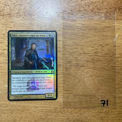 🪞 Edric Spymaster of MTG Commander Promo Oversize maestro espía de Trest Sp L71 - Image 1 of 4