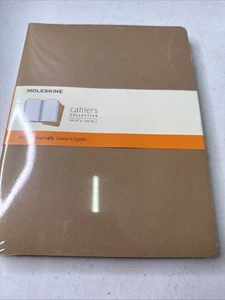 Cahier Journal, Copertina Morbida, XXL (8,5" x 11") Rigato/Foderato, Marrone Kraft, 120 Pa... - Foto 1 di 2