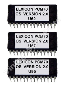 LEXICON PCM 70 OS VERSION 2.0 EPROM UPGRADE UPDATE PCM70 EFFECT REVERB V2 ROM IC - Picture 1 of 2