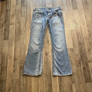 Silberne Jeans Pioneer Größe 29 Low Rise Bootcut - Bild 1 von 10
