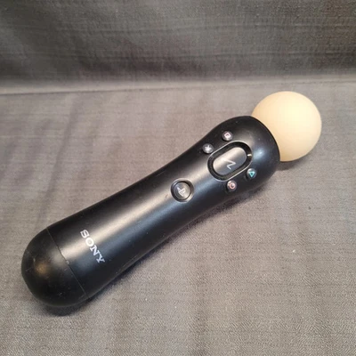 Sony PlayStation 3 PS3 Move Motion Controller - Black (CECH-ZCM1U) - Bild 1 von 2