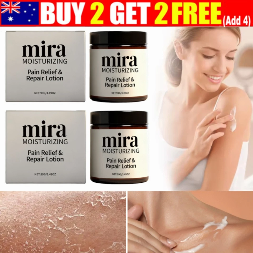 Mira Pain Relief Lotion,Mira Organics Cream Skin Repair Cream for All Skin Types - image 1 of 4