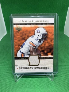 Carnell Williams 2005 Upper Deck RC Debut Gold Limited Sunday Swatches Game Used - Bild 1 von 3