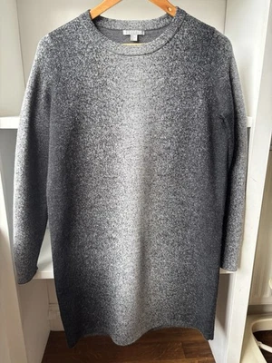 COS 100% Wool Ombre Jumper/Dress. Size Small. Grey. Excellent Condition - Image 1 of 4