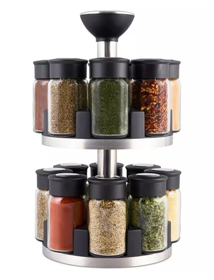 Cole & Mason Brixham 16-Jar Spice Carousel Macy’s NEW - Image 1 of 4