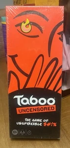 Taboo Uncensored - Hasbro - The Game of Unspeakable - Factory Sealed - Picture 1 of 1