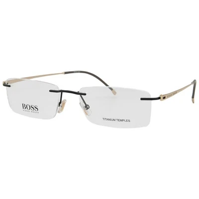 Hugo Boss Demo Rectangular Men's Eyeglasses BOSS 1266/B 0003 55 BOSS 1266/B 0003 - Image 1 of 4