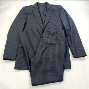 Brooks Brothers 1818 Fitzgerald Anzug Jack Gr. 44 L Hose 38x33 Nadelstreifen Wolle - Bild 1 von 24