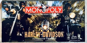 🏍️ Harley-Davidson Monopoly Board Game Vintage Auth. Edition, 1997 COMPLETE - Picture 1 of 11