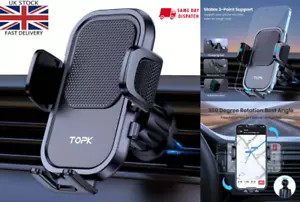 Universal TOPK Car Holder Hook Clip Air Vent Mount 360°Rotation Best Quality100% - Picture 1 of 10