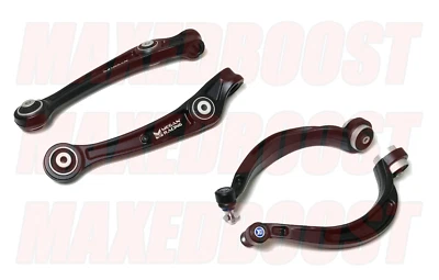 Kit de 4 piezas de control inferior delantero + brazos traseros delanteros Megan Racing para Audi A4 B8 08-14 Foto 1 de 4
