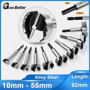 Forstner Bit Hinge Hole Boring Cutter Wood Drill Bits Sizes 10-55mm Woodworking - Picture 1 of 28
