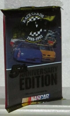 1992 MAXX NASCAR RACE CARDS SEALED NEW PACK 14 CARDS  - Image 1 of 4