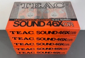 TEAC SOUND 46X OR Extra NORMAL Cassette Tape High Precision Mechanism New - Picture 1 of 6