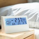 Temperature And Humidity Meter Alarm Clock Digital Wall Clock Electronic