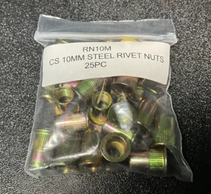 Tuercas de remache de acero Astro Pneumatic RN10M-25 M10 10 mm - Imagen 1 de 3