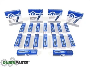 05-10 Jeep Dodge Chrysler With 6.1 SRT8 Hemi SPARK PLUGS SET OF 16 OEM NEW MOPAR - Picture 1 of 5