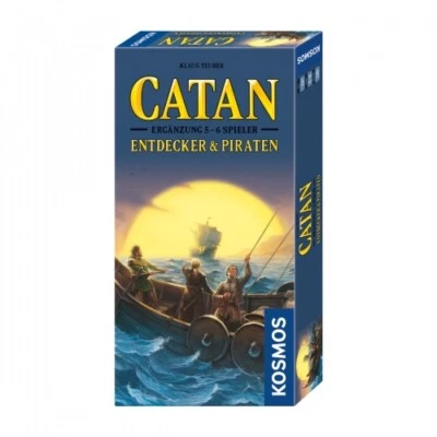 Catan - Explorateurs Et Pirates 5-6 Joueurs - Neuf - Photo 1/2