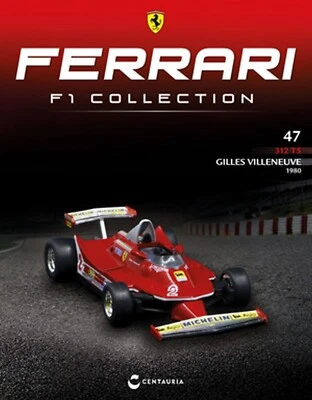 NEW 1:43 F1 FERRARI 312 T5 - Gilles Villeneuve 1980 IXO +Magazine no Minichamps - Immagine 1 di 3