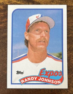 1989 Topps Randy Johnson #647 Rookie Card RC Montreal Expos HOF - Bild 1 von 2