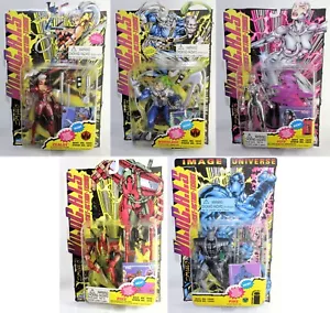 WildC.A.T.S. Action Figuren 5 Stück Zealot Warblade Void Pike & Pike Stealth - Bild 1 von 11