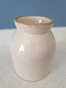 Rare Antique Vintage Moonshine Jug Pitcher STONEWARE Pottery Farmhouse US - Picture 1 of 12