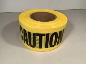 CAUTION/CUIDADO Barricade Contractor Tape Empire USA Reinforced 3 Inch X ??ft. - Picture 1 of 4